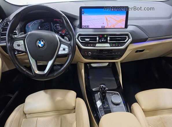 5UX33DT03N9K23609 2022 BMW X4 Белый Вид задних сидений