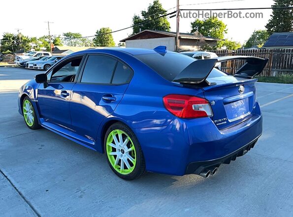 JF1VA1H62L9814612 2020 SUBARU WRX Blue Առջևի աջ