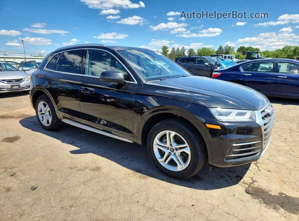 WA1BNAFY1J2034459 2018 AUDI Q5 Black Front view