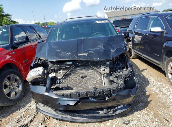 2C4RDGCG1KR595737 2019 DODGE GRAND Black Вид ззаду
