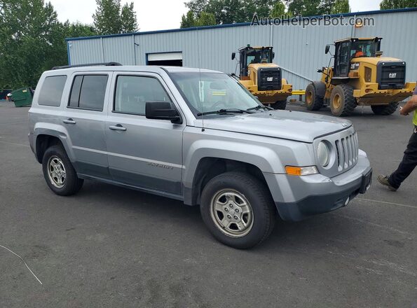1C4NJRBB0GD686064 2016 JEEP PATRIOT Silver Դիմացի տեսք