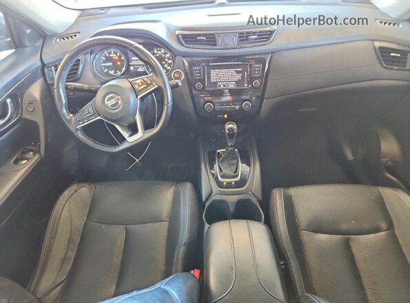 JN8AT2MV1JW343254 2018 NISSAN ROGUE Charcoal Widok zestawu wskaźników