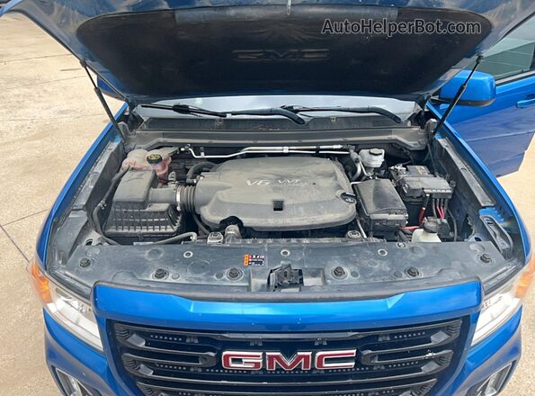 1GTG5CEN0M1263613 2021 GMC CANYON Blue 