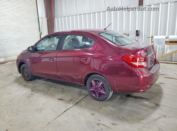 ML32F3FJXJHF11264 2018 MITSUBISHI MIRAGE Red Rear right