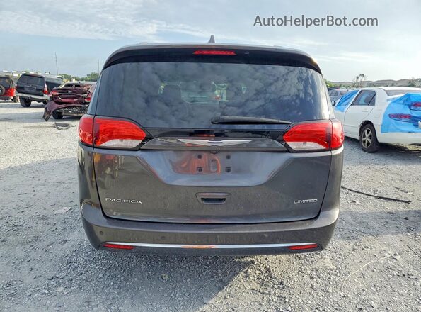 2C4RC1GG6JR106791 2018 CHRYSLER PACIFICA Серый Вид салона спереди