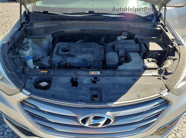 5XYZT3LB7HG473137 2017 HYUNDAI SANTA Silver Շարժիչի բաժամունքի տեսք