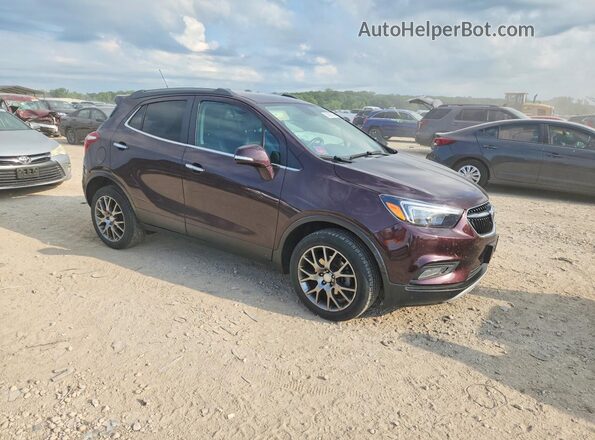 KL4CJ2SB1JB507929 2018 BUICK ENCORE Burgundy Widok z przodu