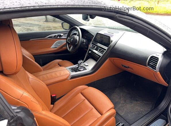 WBAFY4C55KBJ98967 2019 BMW M8 Blue Հետևի տեսք