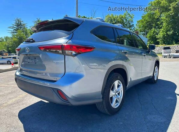 5TDZZRAH1LS010303 2020 TOYOTA HIGHLANDER Blue 