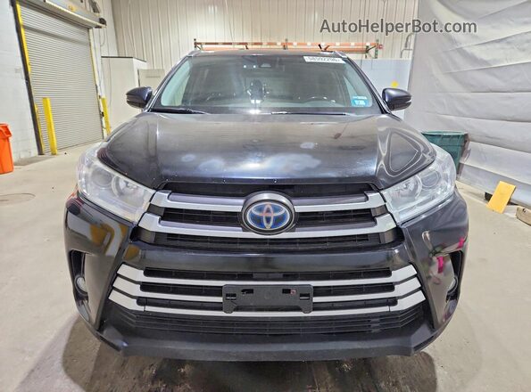 5TDJGRFH2HS020681 2017 TOYOTA HIGHLANDER Black Vista trasera
