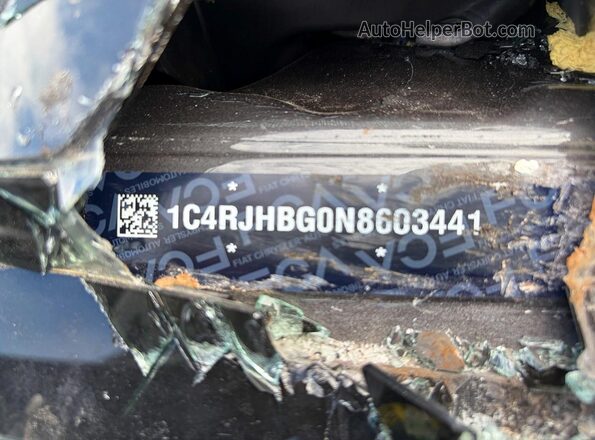 1C4RJHBG0N8603441 2022 JEEP GRAND Gray 
