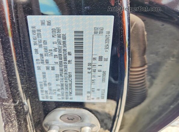 1FMCU9G68LUC78511 2020 FORD ESCAPE Black 
