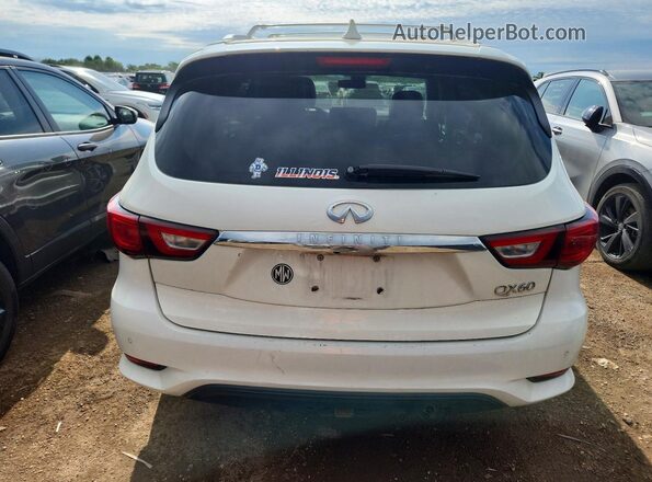 5N1DL0MM6JC502139 2018 INFINITI QX60 Белый Вид салона спереди