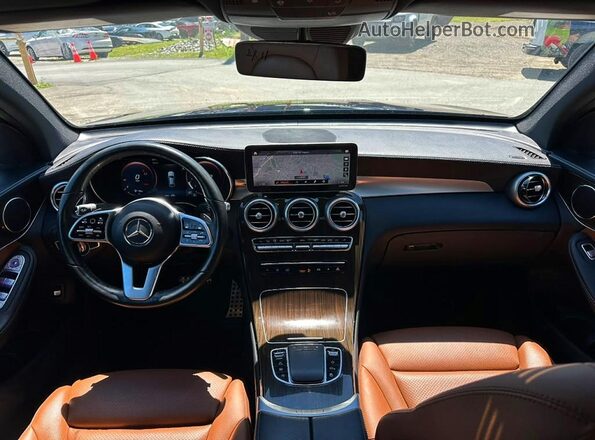 W1N0J8EB6NG025191 2022 MERCEDES-BENZ GLC-CLASS Blue Առջևի վահանակի տեսք