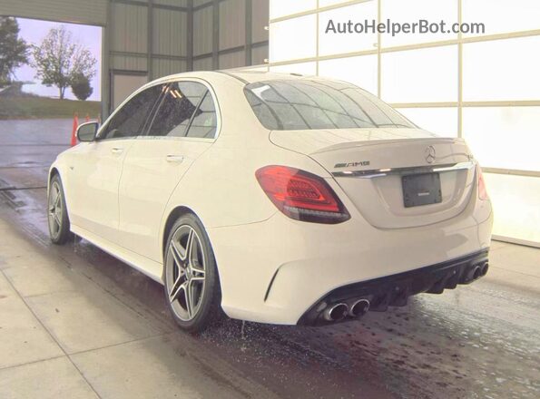 55SWF6EB7LU331975 2020 MERCEDES-BENZ C-CLASS White 