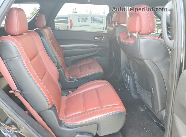 1C4SDJGJ8LC296275 2020 DODGE DURANGO Black Engine compartment view