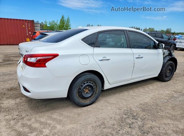 3N1AB7AP8KY403108 2019 NISSAN SENTRA White Front right