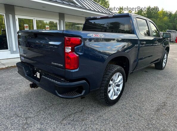 1GCPDBEK7NZ549593 2022 CHEVROLET SILVERADO Blue 