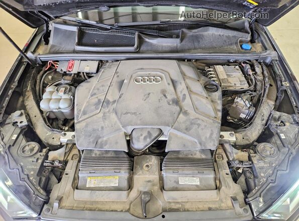 WA1LXAF78LD004288 2020 AUDI Q7 Black VIN կոդի պիտակի տեսք