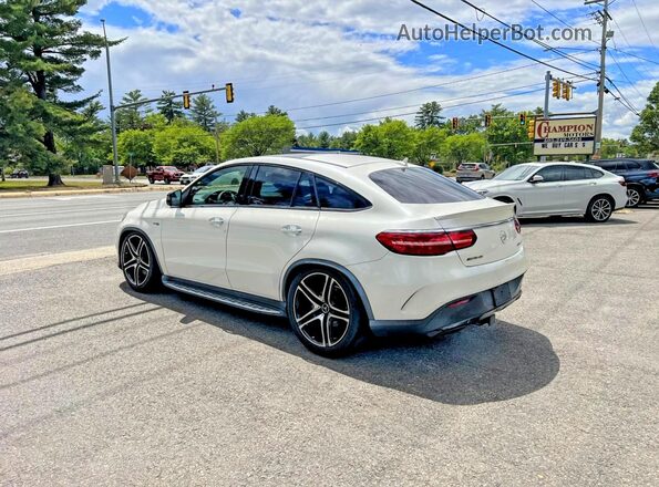 4JGED6EB0KA128965 2019 MERCEDES-BENZ GLE-CLASS White Вид спереду