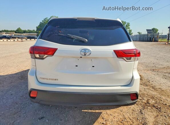 5TDZARFH9KS043130 2019 TOYOTA HIGHLANDER White 