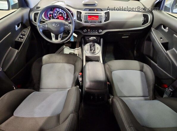 KNDPBCAC8G7832304 2016 KIA SPORTAGE Silver ხელსაწყოთა პანელის ხედი
