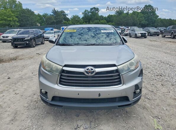 5TDBKRFHXGS307722 2016 TOYOTA HIGHLANDER Silver 