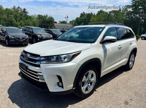 5TDDZRFH2JS908604 2018 TOYOTA HIGHLANDER White Trasero derecho