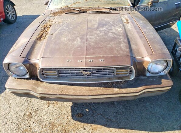 4F05Z239238 1974 FORD MUSTANG Brown 