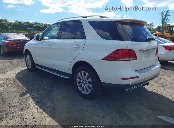 4JGDA0EB1GA664722 2016 MERCEDES-BENZ GLE 300D White Rear left