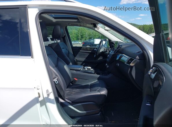 4JGDA0EB1GA664722 2016 MERCEDES-BENZ GLE 300D White Front interior view