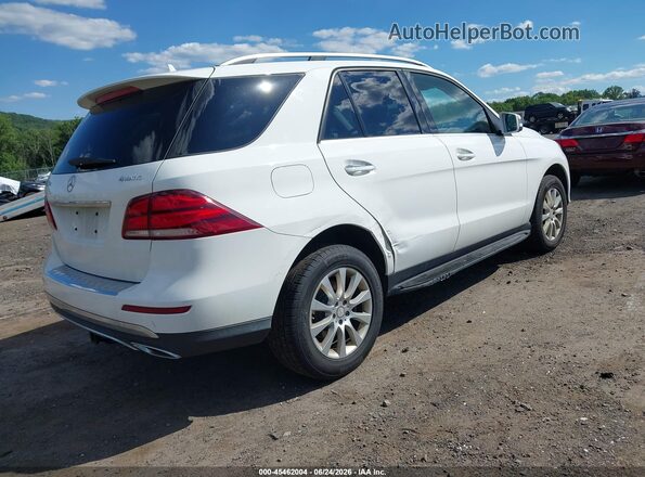 4JGDA0EB1GA664722 2016 MERCEDES-BENZ GLE 300D White Rear right