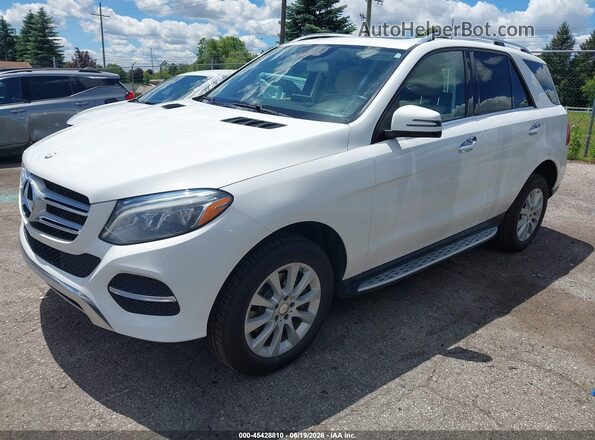 4JGDA0EB2GA752176 2016 MERCEDES-BENZ GLE 300D White Передня ліва чверть