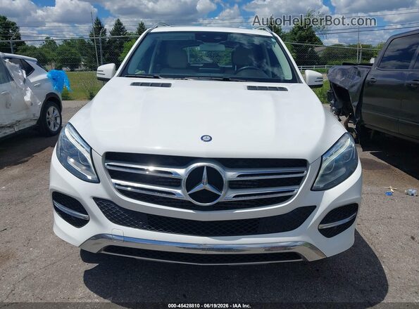 4JGDA0EB2GA752176 2016 MERCEDES-BENZ GLE 300D White Вид щитка приладів