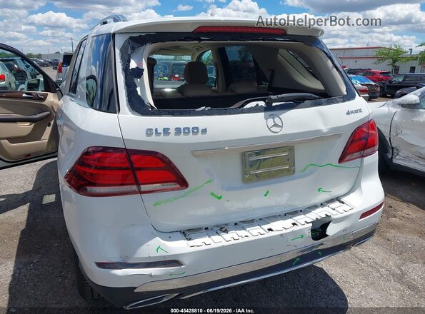 4JGDA0EB2GA752176 2016 MERCEDES-BENZ GLE 300D White Вид спереду