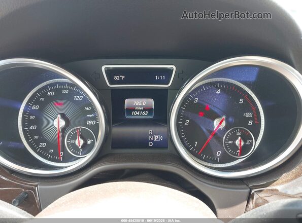 4JGDA0EB2GA752176 2016 MERCEDES-BENZ GLE 300D White Вид задніх сидінь