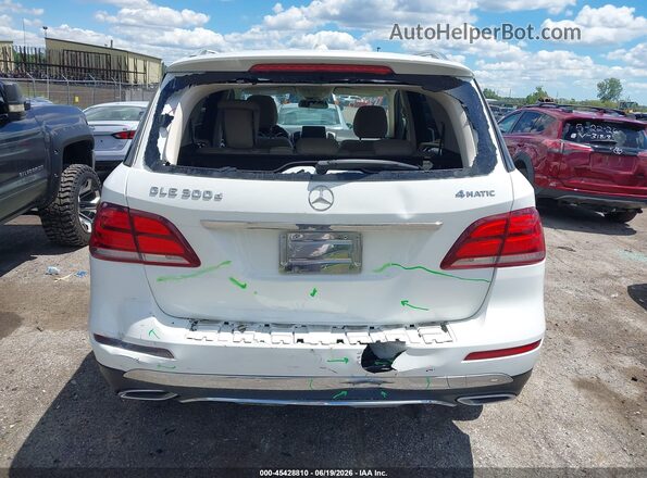 4JGDA0EB2GA752176 2016 MERCEDES-BENZ GLE 300D White 
