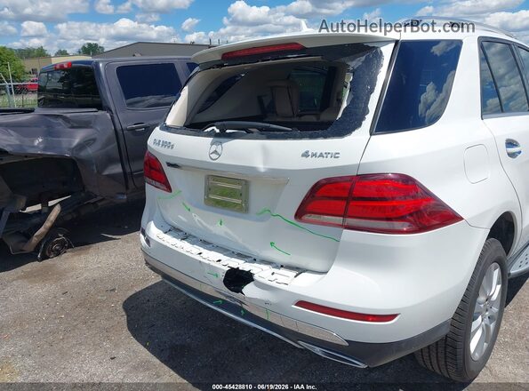 4JGDA0EB2GA752176 2016 MERCEDES-BENZ GLE 300D White 