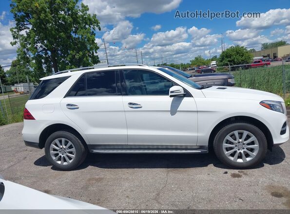 4JGDA0EB2GA752176 2016 MERCEDES-BENZ GLE 300D White Вид задньої частини салону