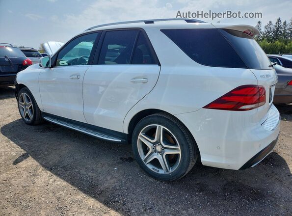 4JGDA2EB4GA767550 2016 MERCEDES-BENZ GLE Белый Задняя левая четверть