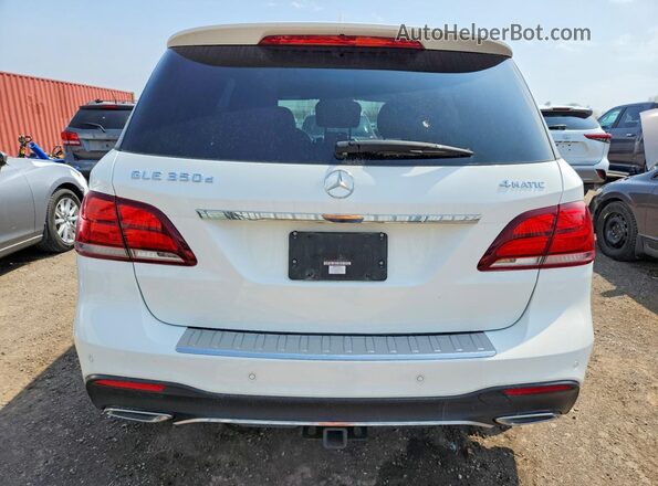 4JGDA2EB4GA767550 2016 MERCEDES-BENZ GLE Белый Вид сзади
