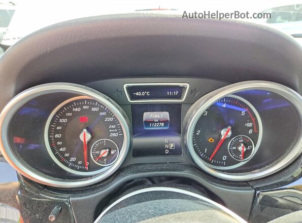 4JGDA2EB4GA767550 2016 MERCEDES-BENZ GLE Белый Вид щитка приборов