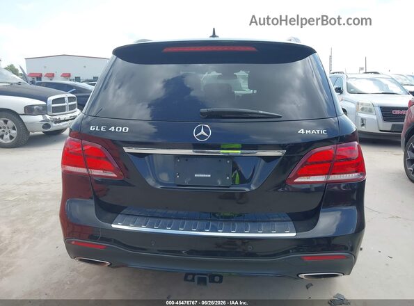 4JGDA5GB0GA765759 2016 MERCEDES-BENZ GLE 400 Black 