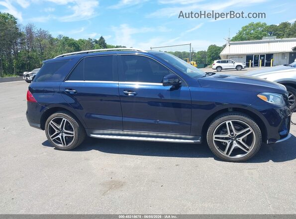 4JGDA5GB5KB206050 2019 MERCEDES-BENZ GLE 400 Blue Widok wnętrza z tyłu