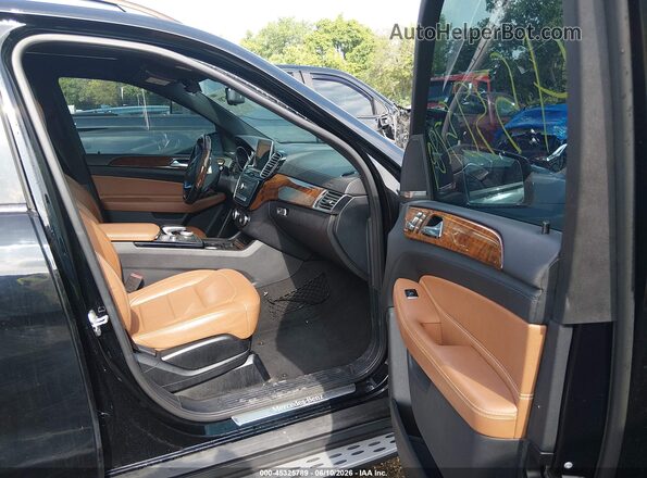4JGDA5GB7GA688551 2016 MERCEDES-BENZ GLE 400 Black წინა სალონის ხედი