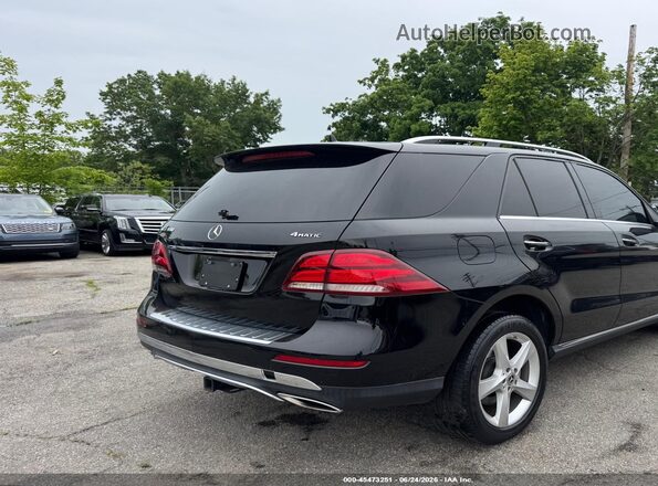 4JGDA5GB8KB204597 2019 MERCEDES-BENZ GLE 400 Черный Задняя правая четверть