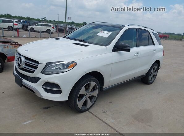 4JGDA5HB0GA631607 2016 MERCEDES-BENZ GLE 350 White 