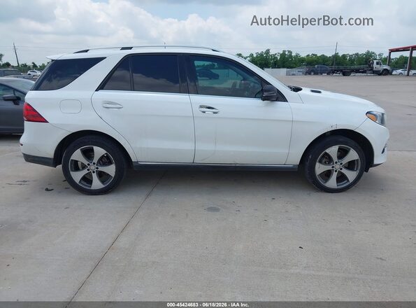 4JGDA5HB0GA631607 2016 MERCEDES-BENZ GLE 350 White 