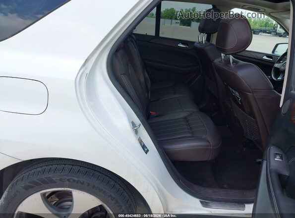 4JGDA5HB0GA631607 2016 MERCEDES-BENZ GLE 350 White 