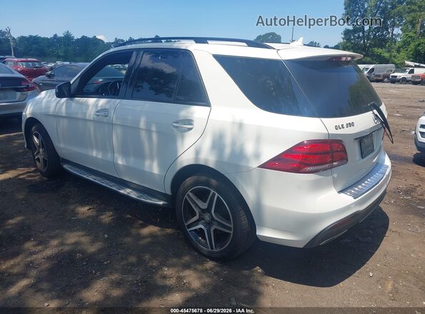 4JGDA5HB0GA685876 2016 MERCEDES-BENZ GLE 350 White Задня ліва чверть